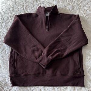 TNA Cozy Fleece in Deep Brown